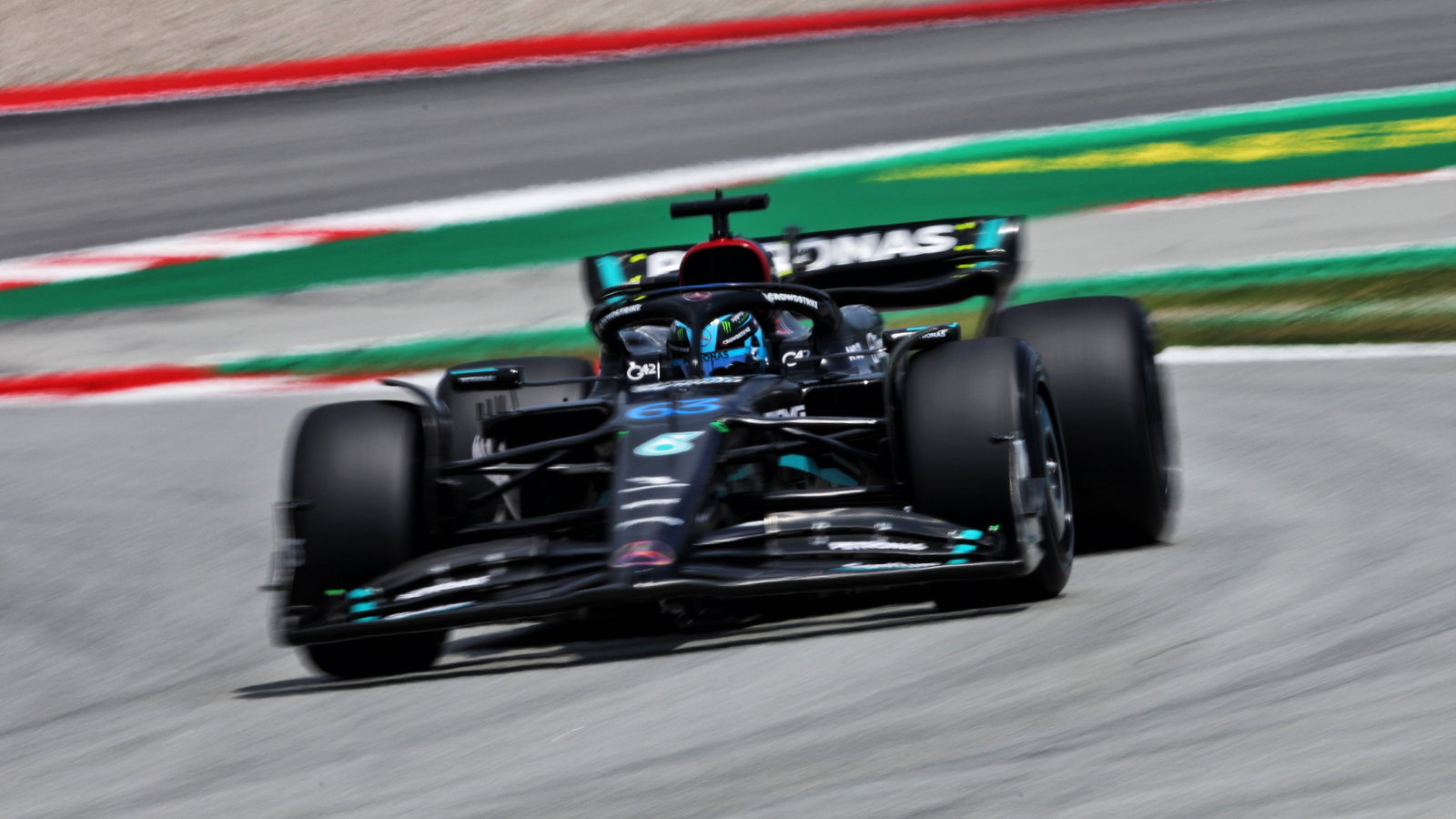 George Russell (GBR) Mercedes AMG F1 W14. Formula 1 World Championship, Rd 8, Spanish Grand Prix, Barcelona, Spain,