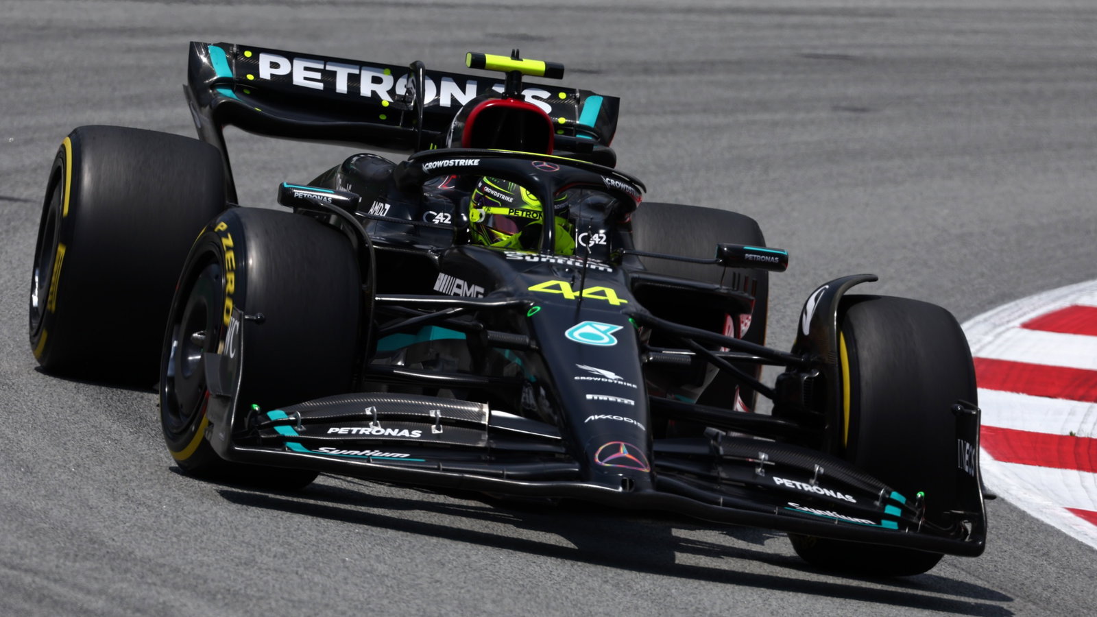 Lewis Hamilton (GBR) Mercedes AMG F1 W14. Formula 1 World Championship, Rd 8, Spanish Grand Prix, Barcelona, Spain,