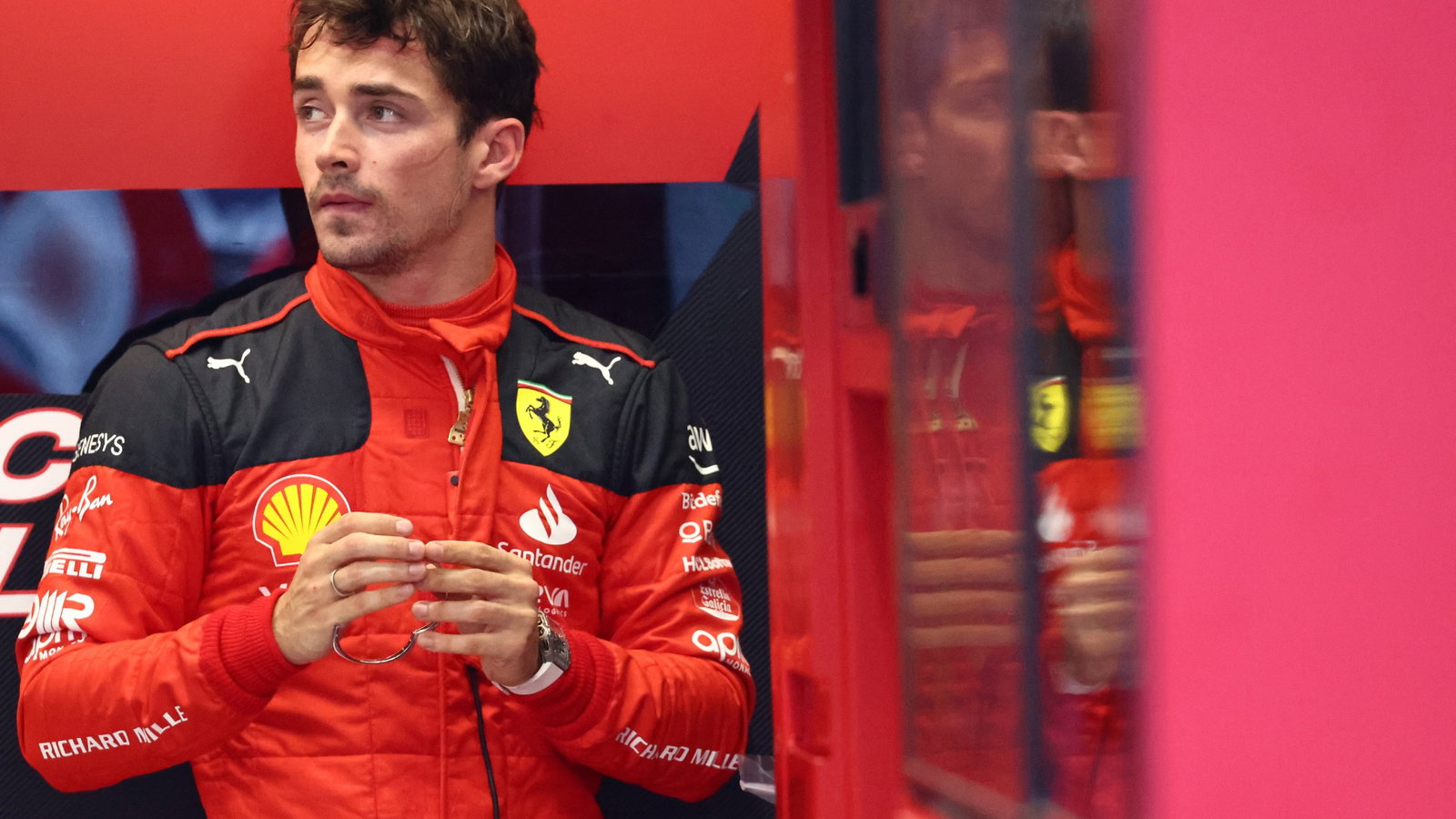 Charles Leclerc (MON) Ferrari. Formula 1 World Championship, Rd 8, Spanish Grand Prix, Barcelona, Spain, Practice Day.
-