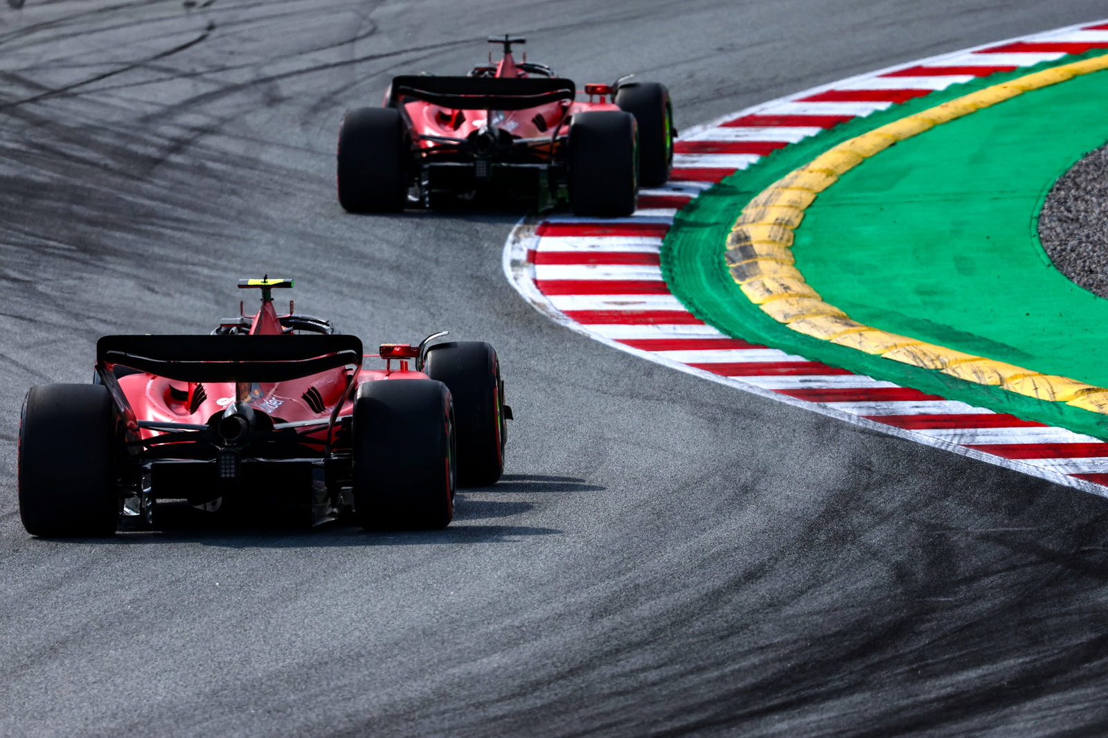 Charles Leclerc (FRA), Scuderia Ferrari Carlos Sainz Jr (ESP), Scuderia Ferrari Formula 1 World Championship, Rd 8,
