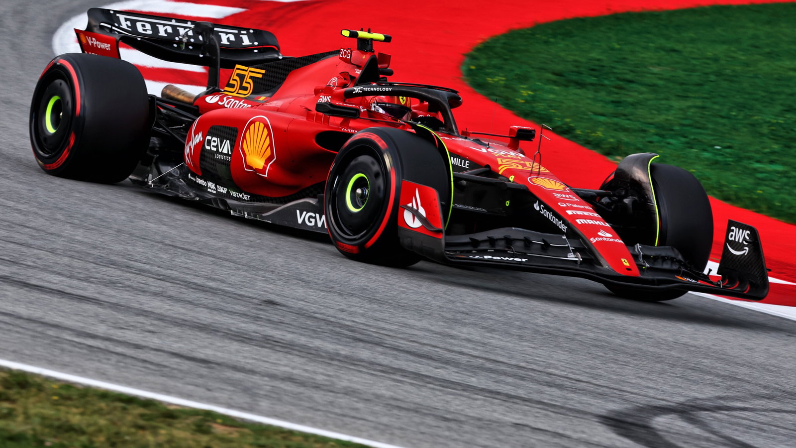 Carlos Sainz Jr (ESP) Ferrari SF-23. Formula 1 World Championship, Rd 8, Spanish Grand Prix, Barcelona, Spain, Qualifying