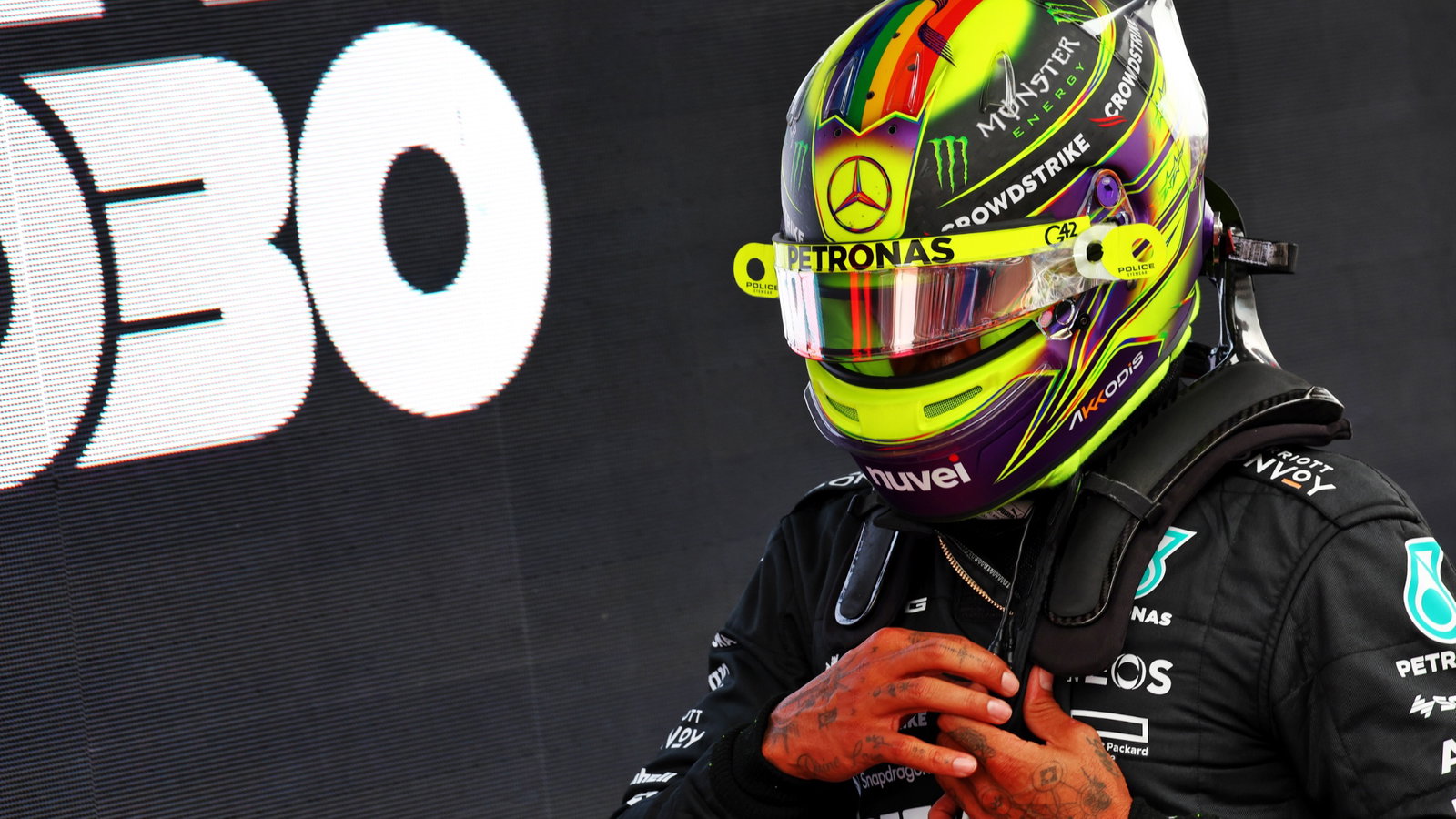 Lewis Hamilton (GBR) Mercedes AMG 