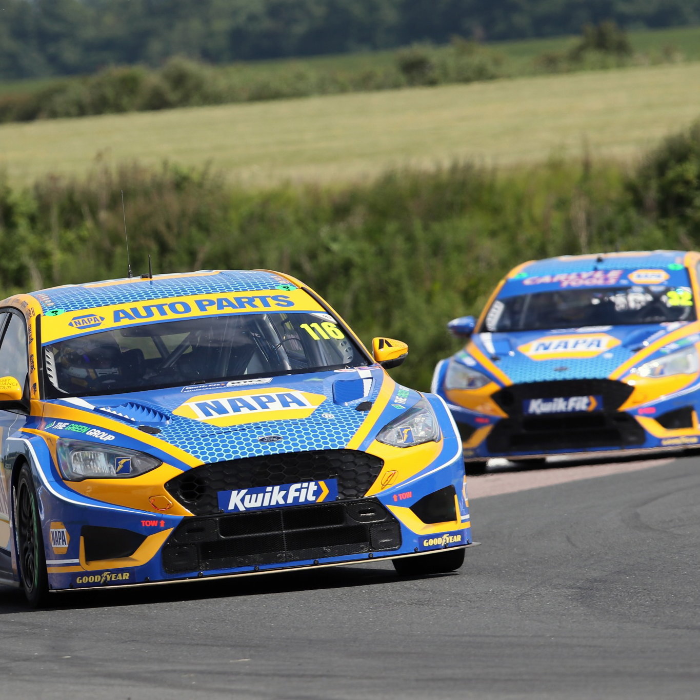 Ashley Sutton - NAPA Racing UK Ford Focus