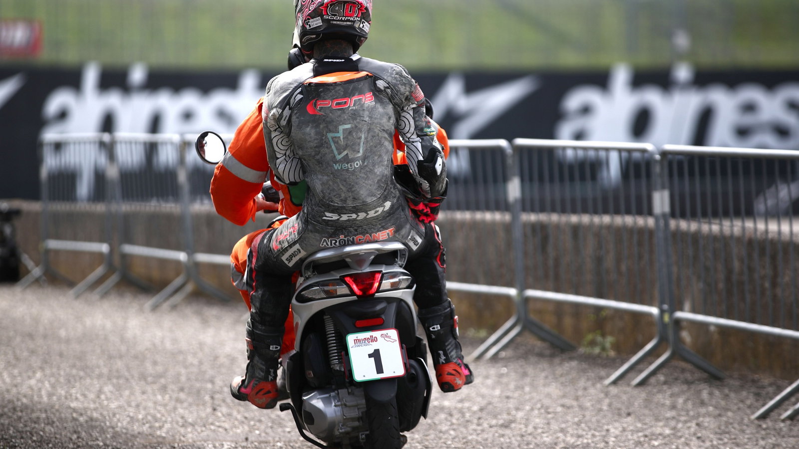 Aron Canet, Moto2, Italian MotoGP, 9 June