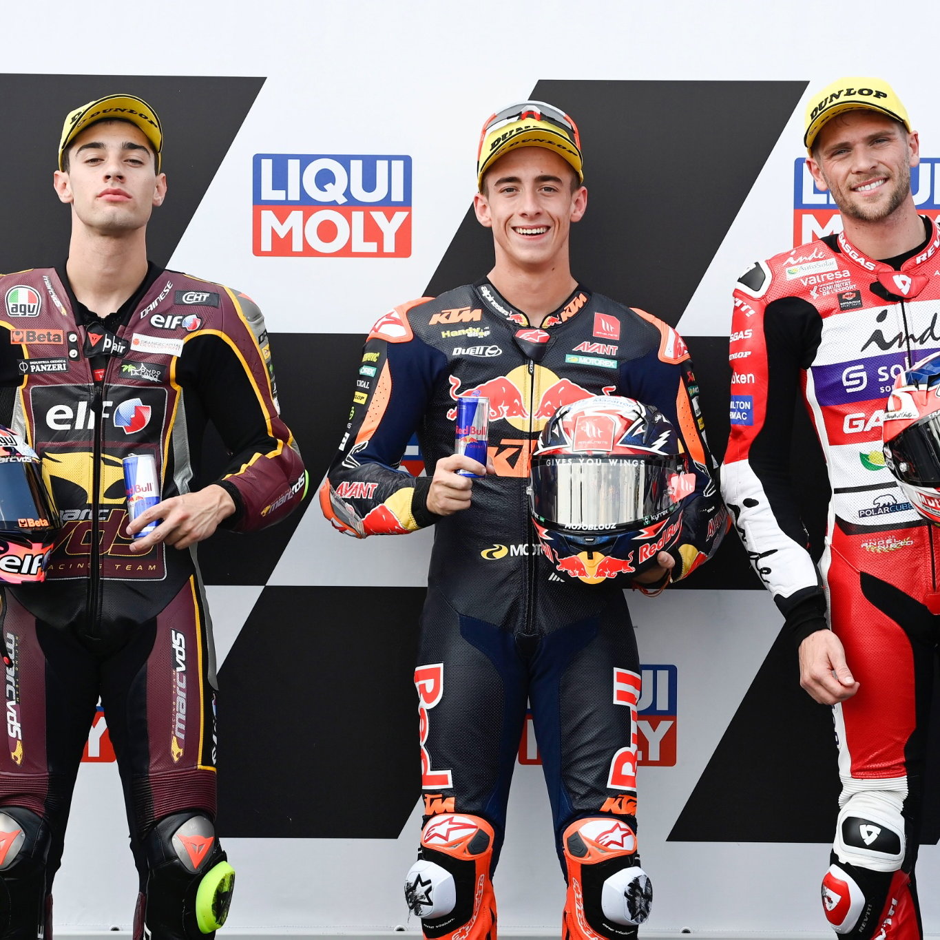 Pedro Acosta, Tony Arbolino, Jake Dixon, Moto2, German MotoGP, 17 June