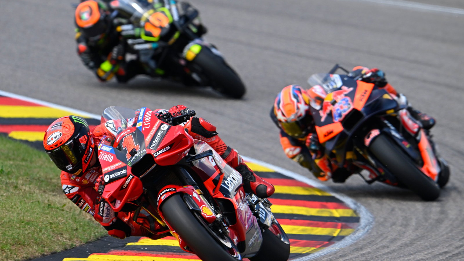 Francesco Bagnaia, MotoGP sprint race, German MotoGP, 17 June