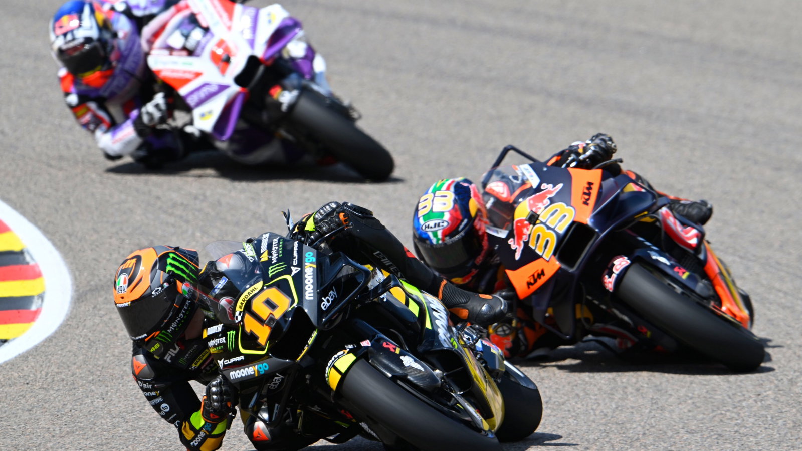 Luca Marini, MotoGP sprint race, German MotoGP, 17 June