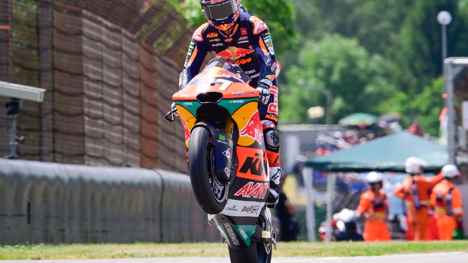 Pedro Acosta, Moto2 race, German MotoGP, 18 June