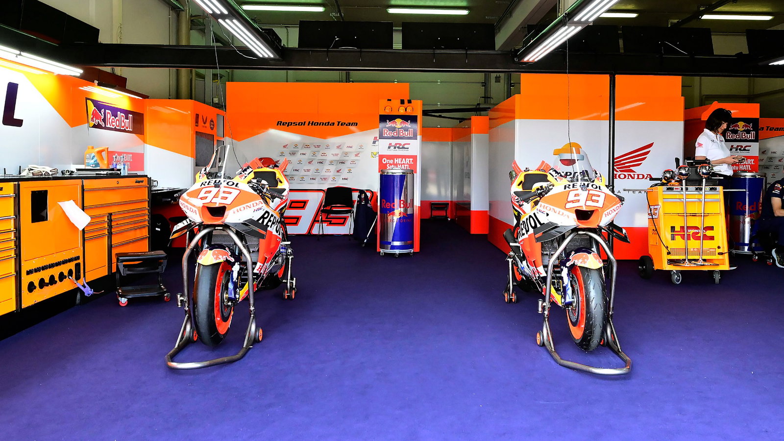 Repsol Honda garage, Marc