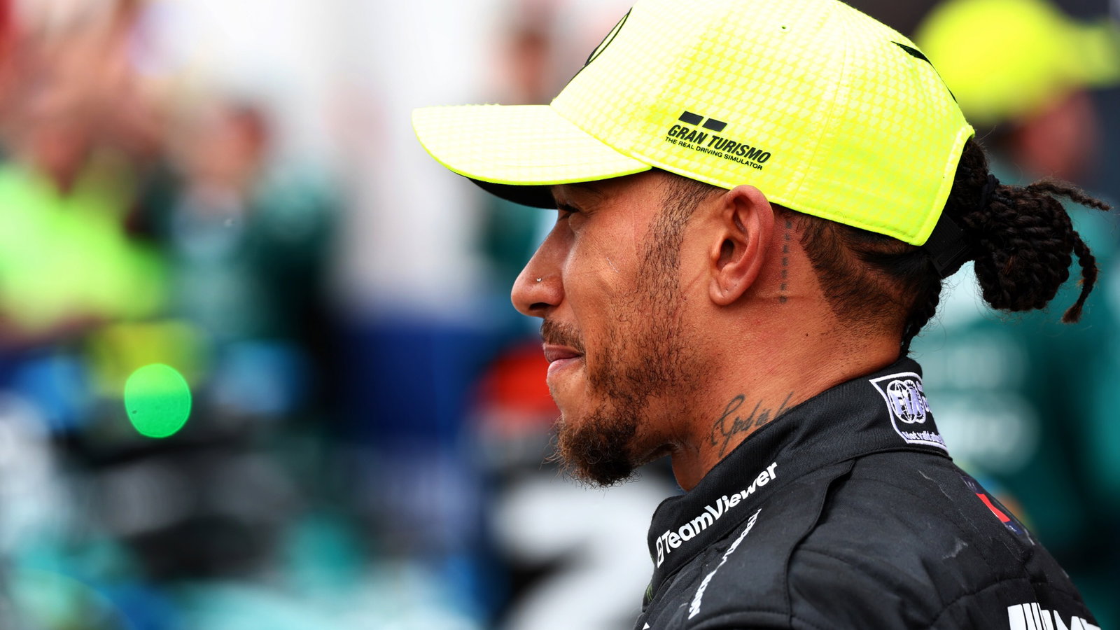 Third placed Lewis Hamilton (GBR) Mercedes AMG F1 in parc ferme. Formula 1 World Championship, Rd 9, Canadian Grand Prix,