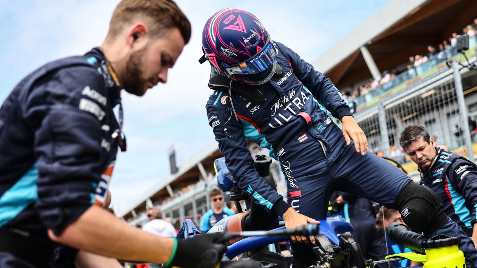 Alex Albon (THA), Williams F1 Team Formula 1 World Championship, Rd 9, Canadian Grand Prix, Montreal, Canada, Race Day.-