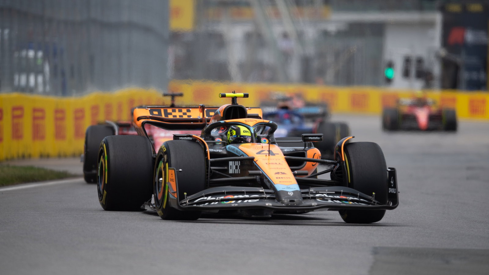 Lando Norris (GBR) McLaren MCL60. Formula 1 World Championship, Rd 9, Canadian Grand Prix, Montreal, Canada, Race Day.
-