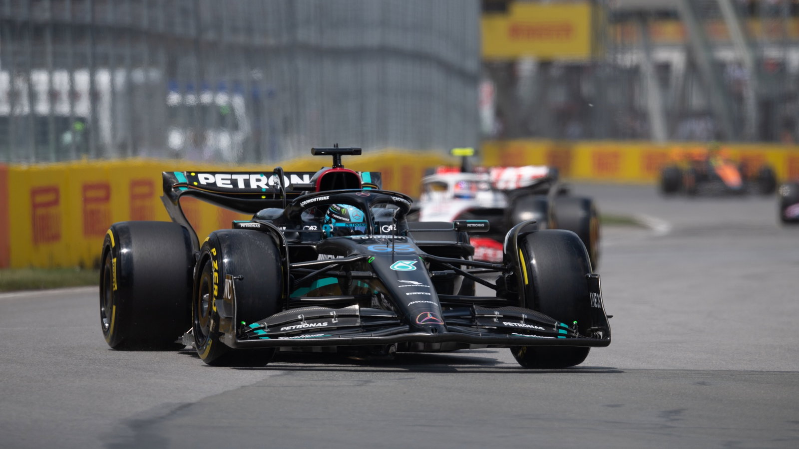 George Russell (GBR) Mercedes AMG F1 W14. Formula 1 World Championship, Rd 9, Canadian Grand Prix, Montreal, Canada, Race