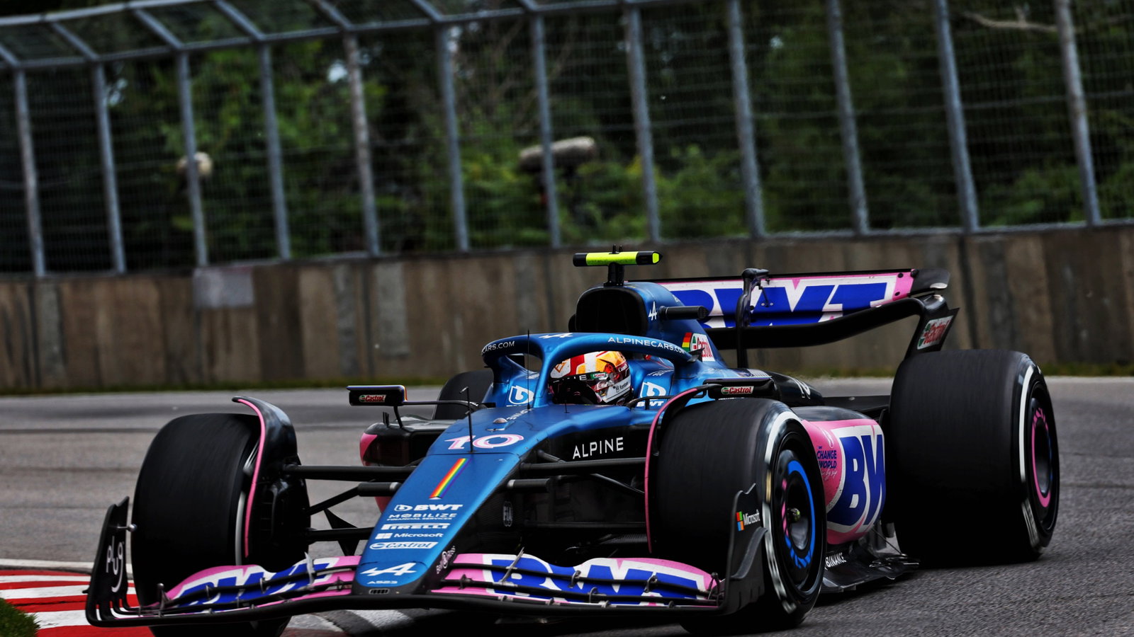 Pierre Gasly (FRA) Alpine F1 Team A523. Formula 1 World Championship, Rd 9, Canadian Grand Prix, Montreal, Canada, Race