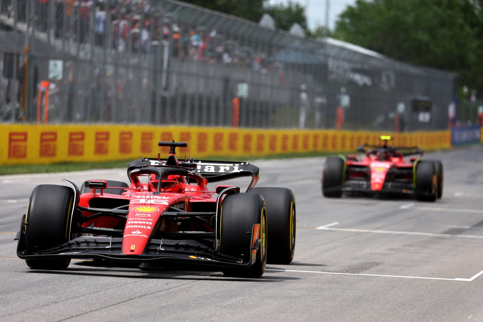Charles Leclerc (MON ) Ferrari SF-23. Kejuaraan Dunia Formula 1, Rd 9, Grand Prix Kanada, Montreal, Kanada, Balapan
