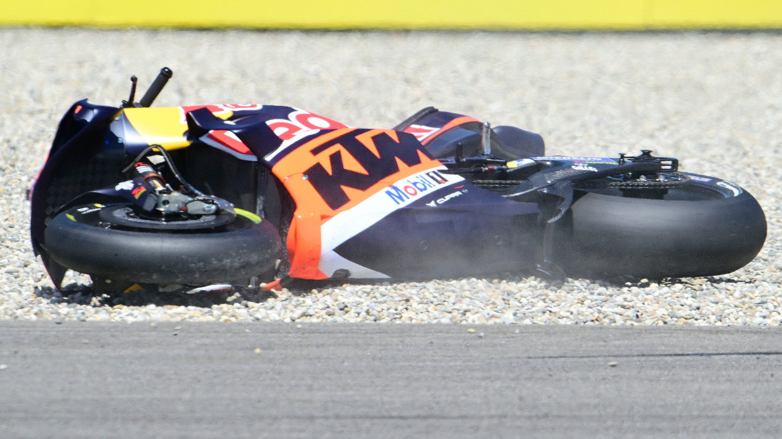 Jack Miller crash, MotoGP race, Dutch MotoGP, 25 June