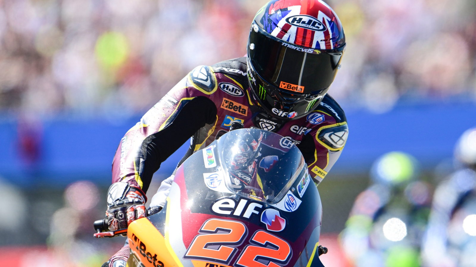 Sam Lowes, Moto2 race, Dutch MotoGP, 25 June