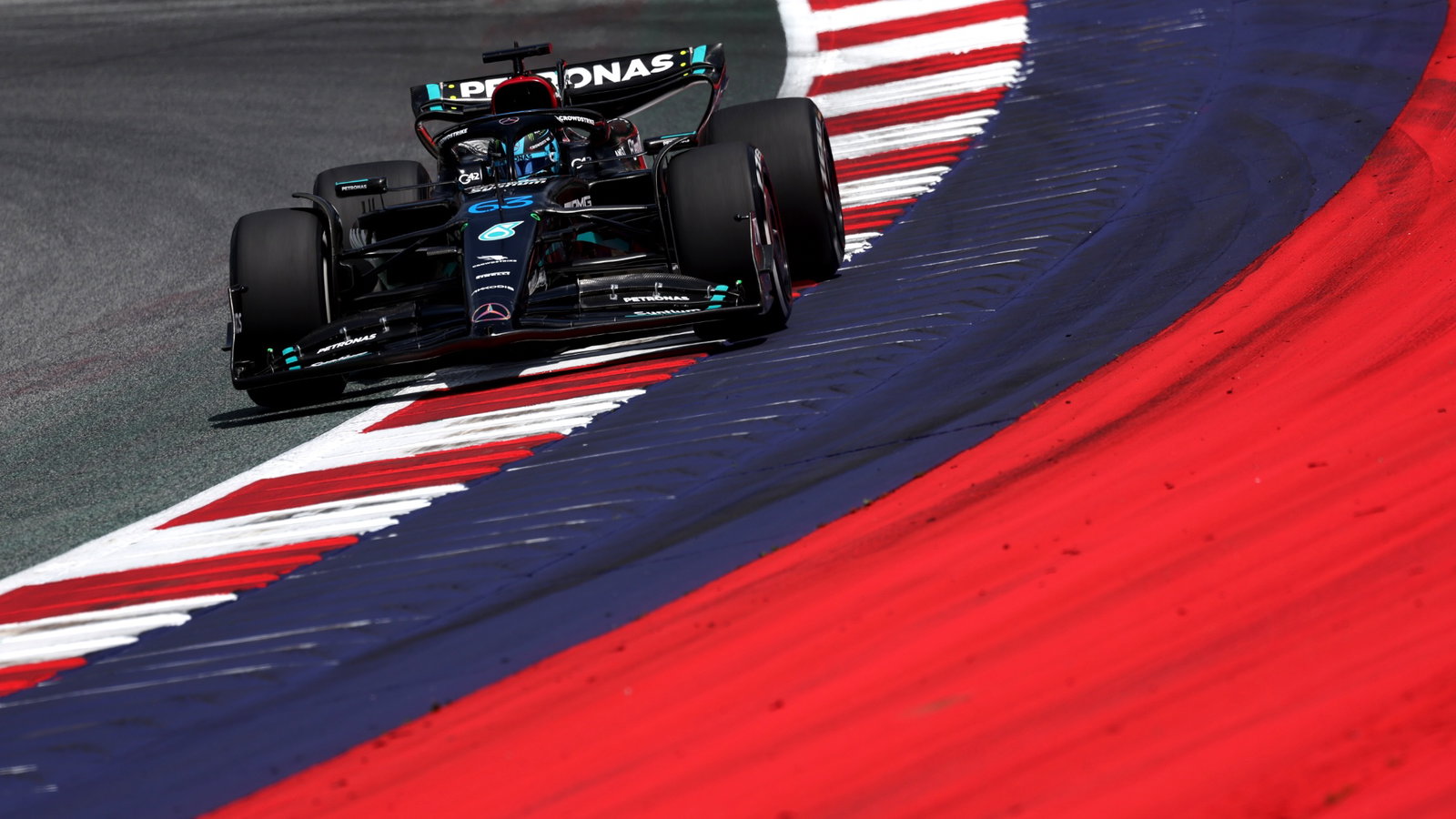 George Russell (GBR) Mercedes AMG F1 W14. Formula 1 World Championship, Rd 10, Austrian Grand Prix, Spielberg, Austria,