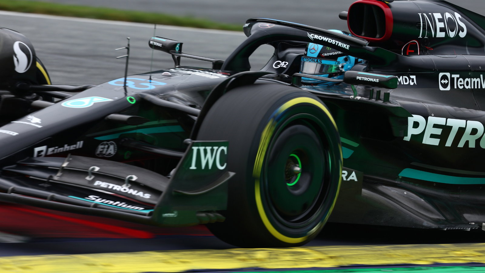 George Russell (GBR) Mercedes AMG F1 W14. Formula 1 World Championship, Rd 10, Austrian Grand Prix, Spielberg, Austria,