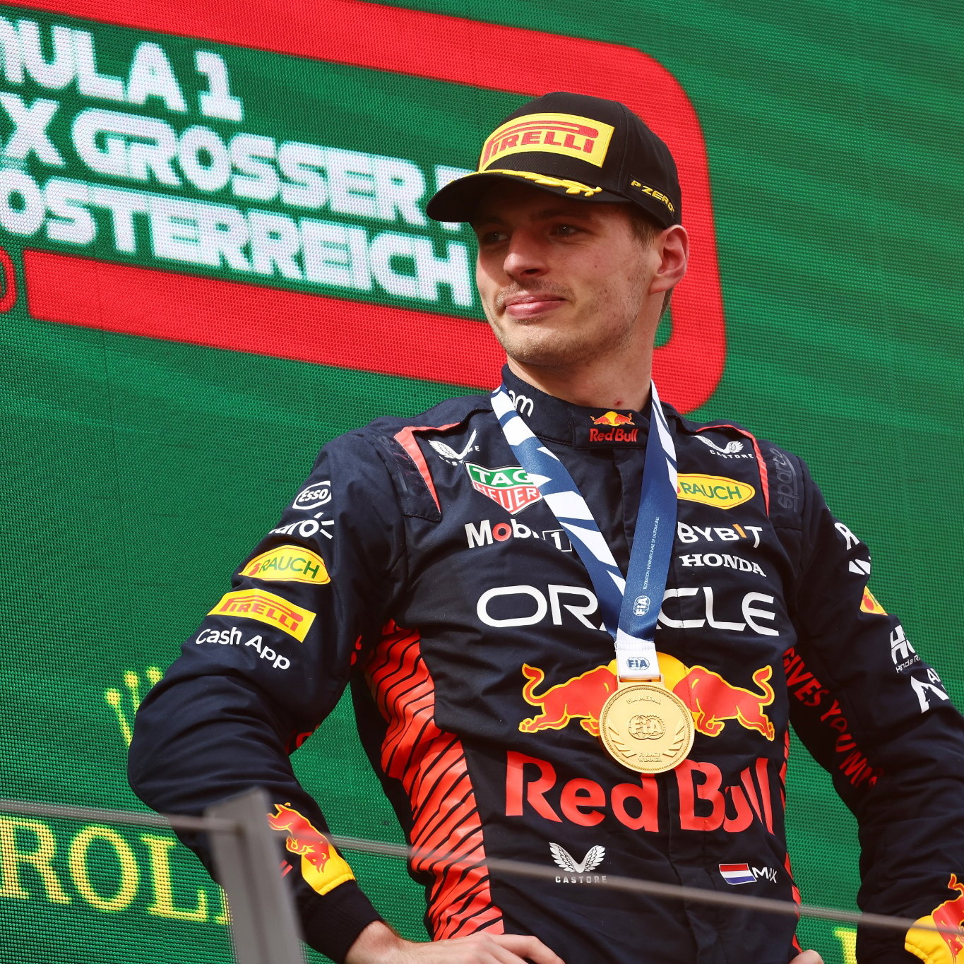 1st place Max Verstappen (NLD) Red B