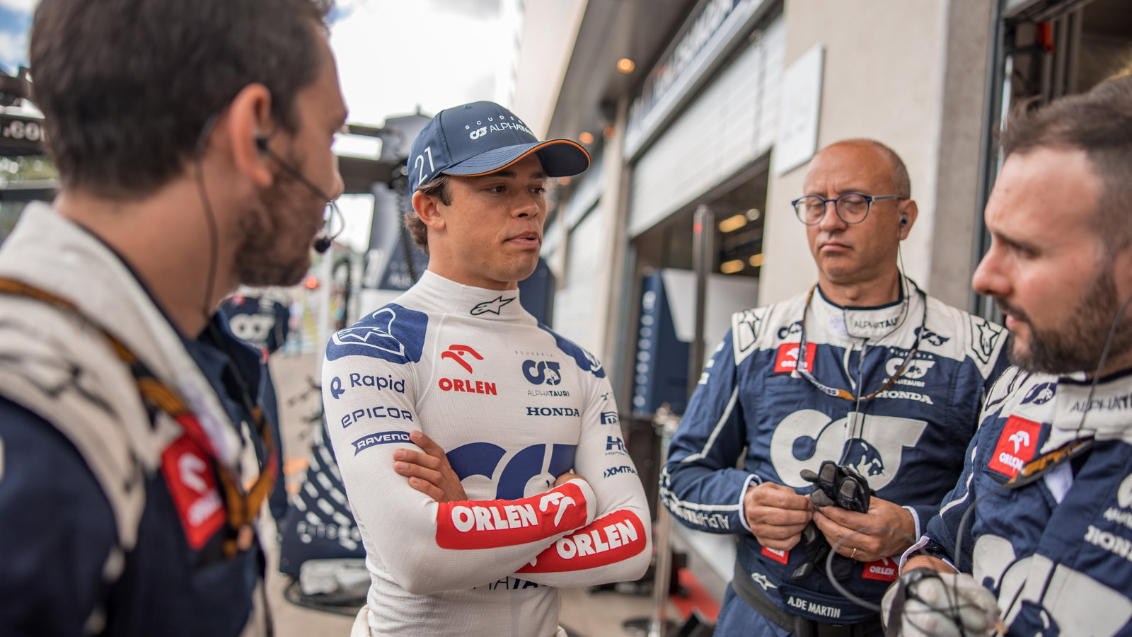 Nyck de Vries (NLD) AlphaTauri. Formula 1 World Championship, Rd 10, Austrian Grand Prix, Spielberg, Austria, Race Day.
-