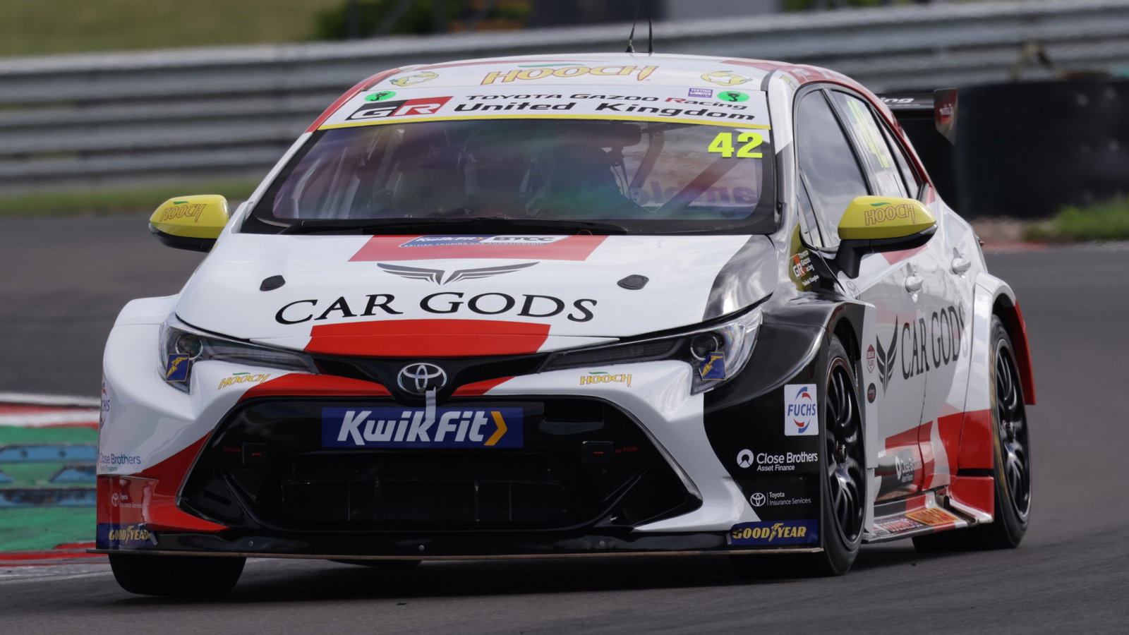 George Gamble - Toyota GAZOO Racing UK Toyota Corolla GR