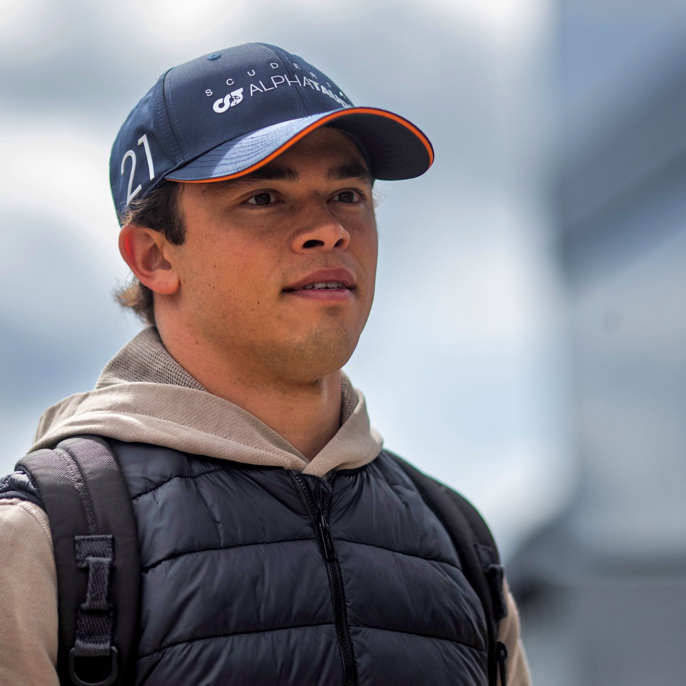 Nyck de Vries (NLD) AlphaTauri. Formula 1 World Championship, Rd 11, British Grand Prix, Silverstone, England, Preparation