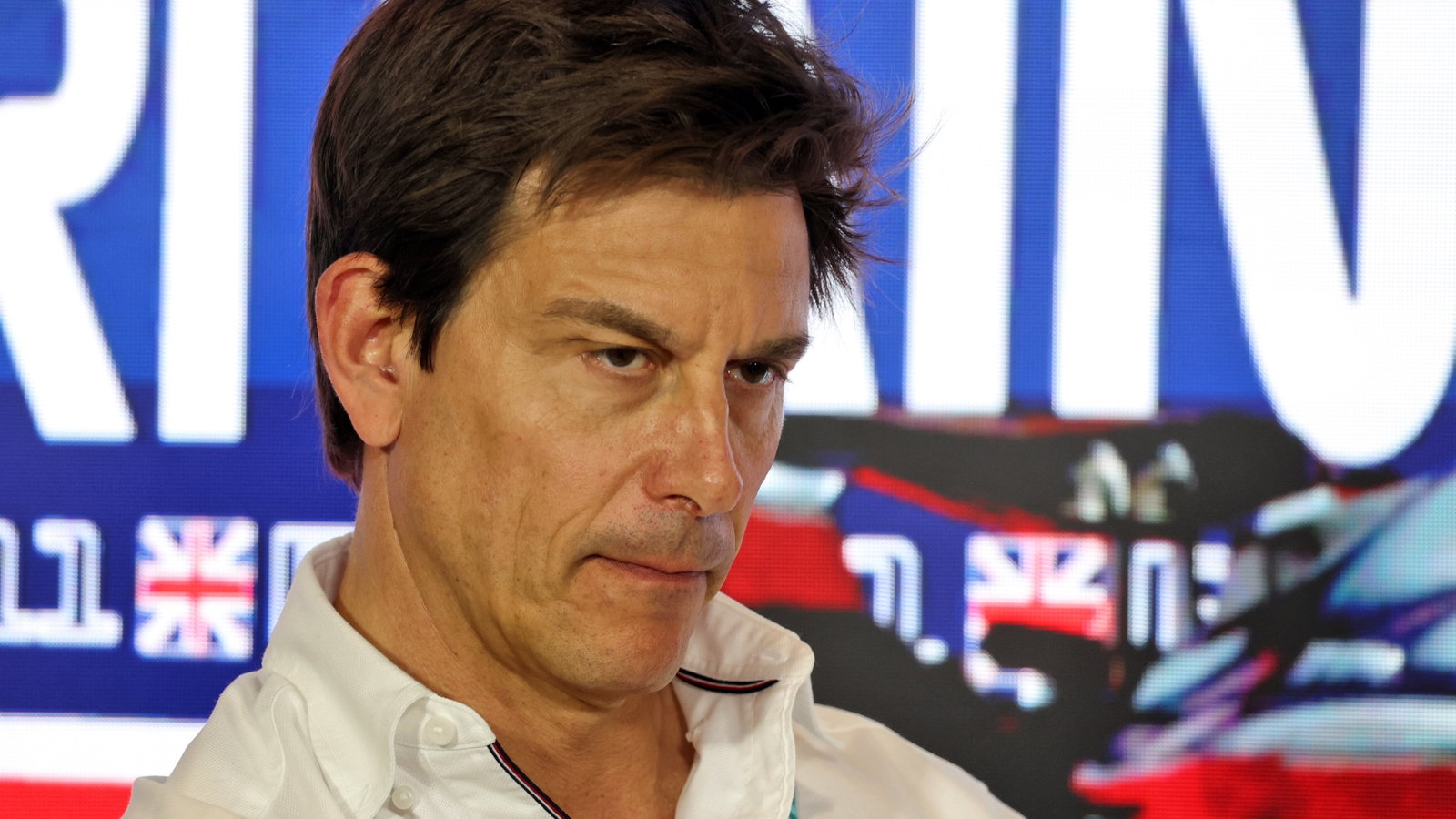 Toto Wolff (GER) Mercedes AMG F1 Shareholder and Executive Director in the FIA Press Conference. Formula 1 World