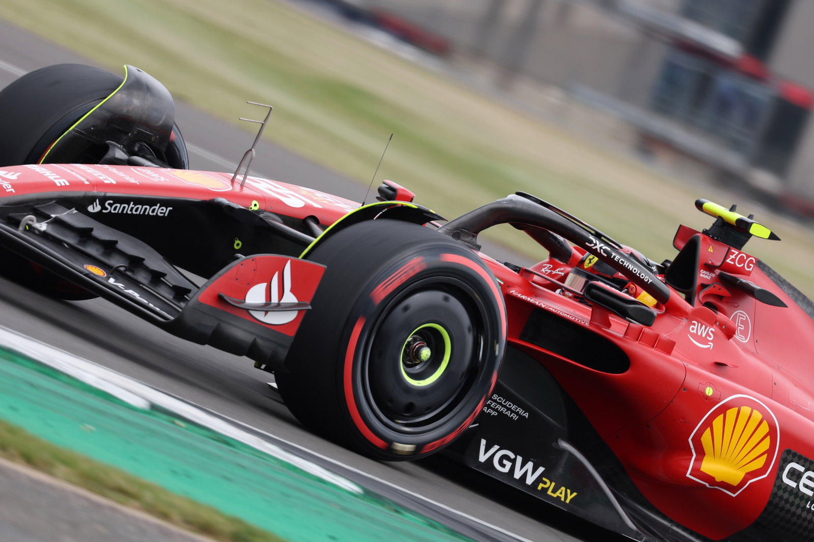 Carlos Sainz Jr (ESP) Ferrari SF-23. Formula 1 World Championship, Rd 11, British Grand Prix, Silverstone, England,