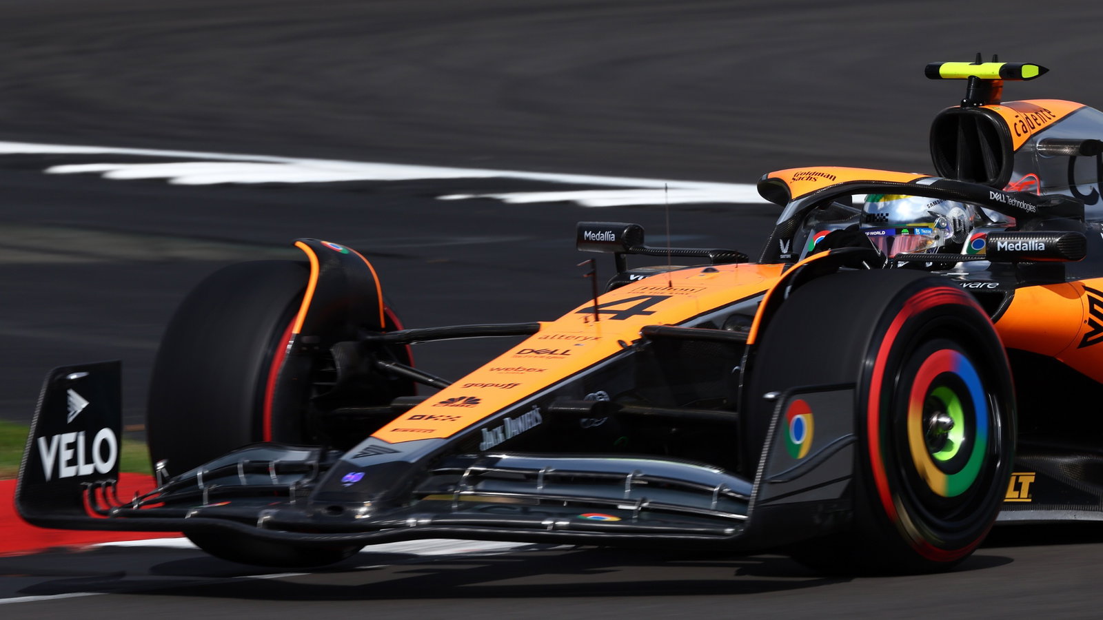 Lando Norris (GBR) McLaren MCL60. Formula 1 World Championship, Rd 11, British Grand Prix, Silverstone, England,