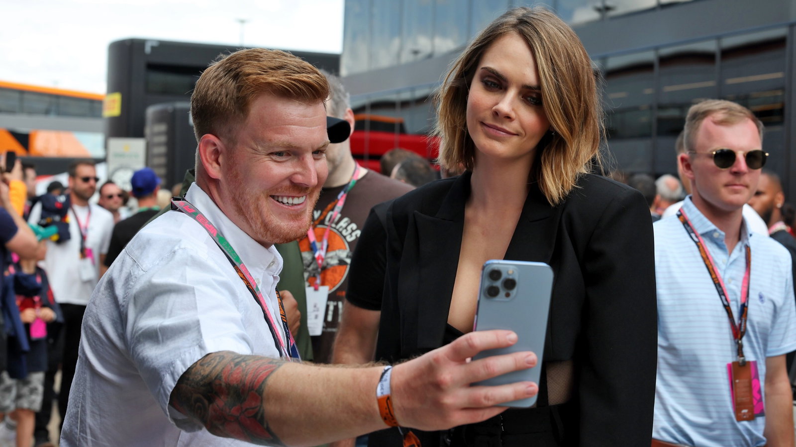 Cara Delevingne (GBR) Model and Actress. Formula 1 World Championship, Rd 11, British Grand Prix, Silverstone, England,