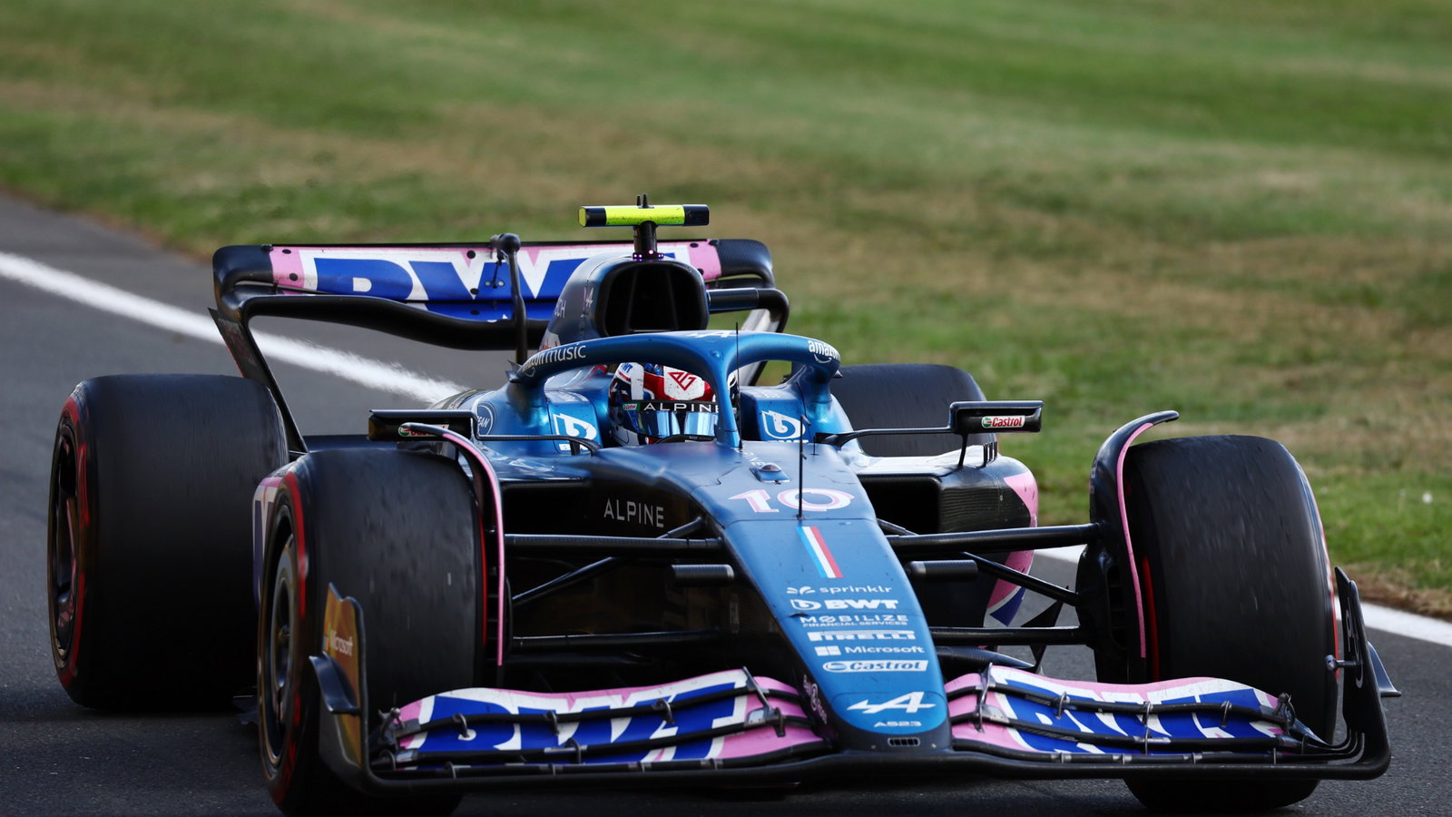 Pierre Gasly (FRA) Alpine F1 Team A523. Formula 1 World Championship, Rd 11, British Grand Prix, Silverstone, England,