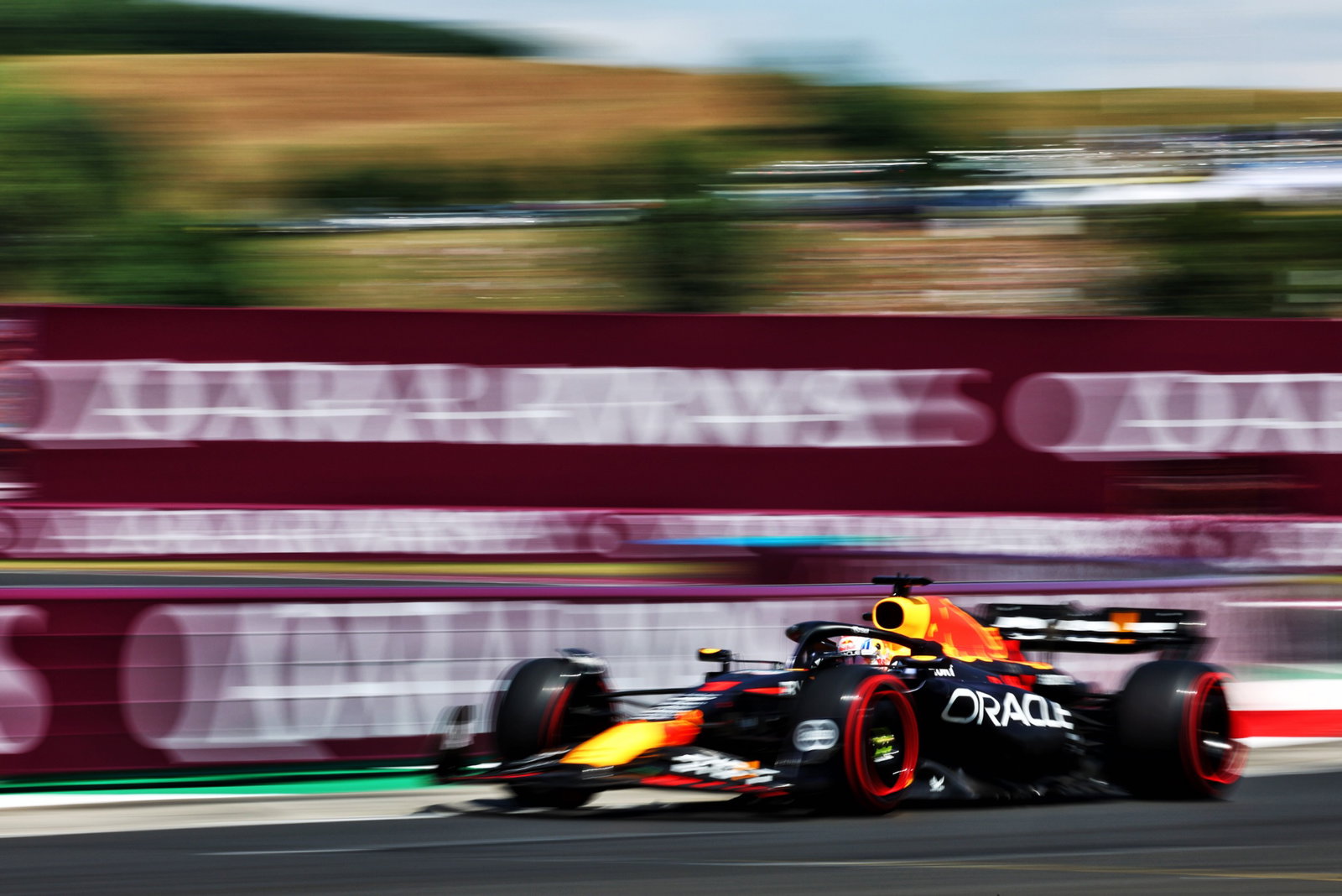 Max Verstappen (NLD) Red Bull Racing RB19. Formula 1 World Championship, Rd 12, Hungarian Grand Prix, Budapest, Hungary,