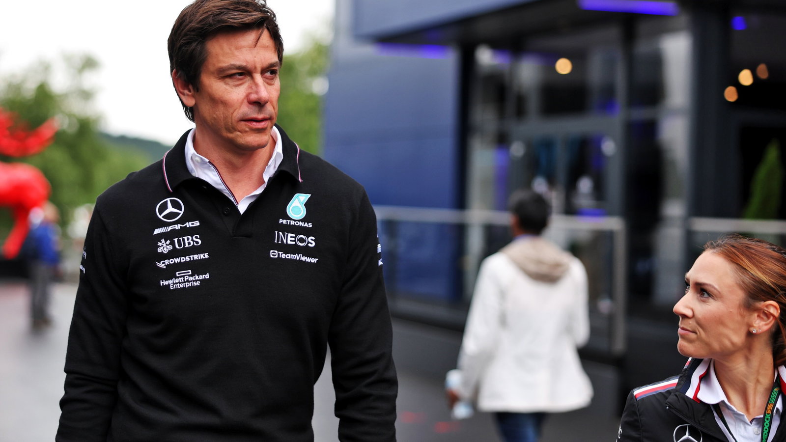 Toto Wolff (GER) Mercedes AMG F1 Shareholder and Executive Director. Formula 1 World Championship, Rd 13, Belgian Grand