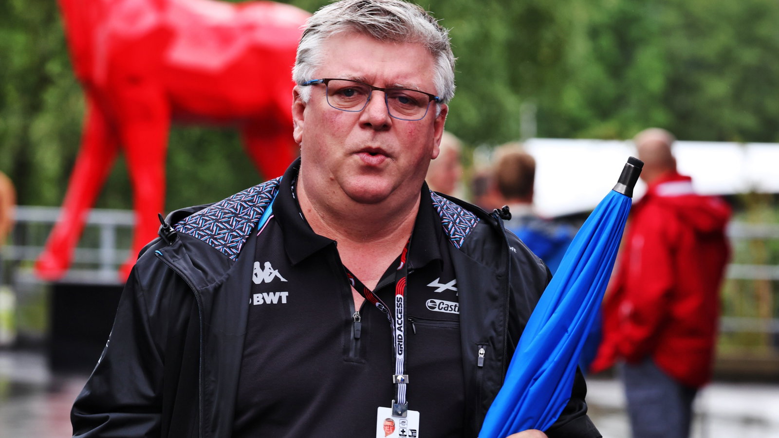 Otmar Szafnauer (USA) Alpine F1 Team, Team Principal. Formula 1 World Championship, Rd 13, Belgian Grand Prix, Spa