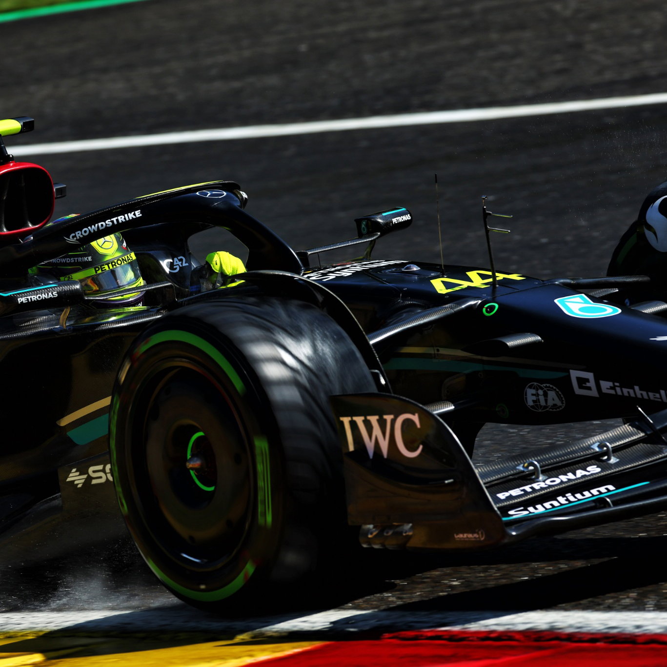 Lewis Hamilton (GBR) Mercedes AMG F1 W14. Formula 1 World Championship, Rd 13, Belgian Grand Prix, Spa Francorchamps,