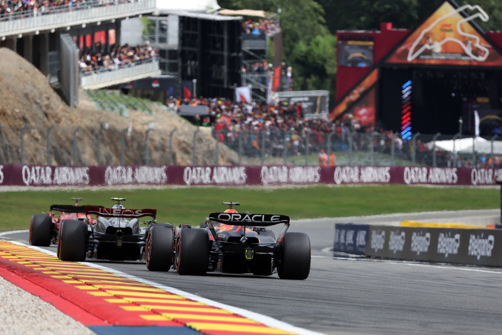 Max Verstappen (NLD) Red Bull Racing RB19. Formula 1 World Championship, Rd 13, Belgian Grand Prix, Spa Francorchamps,