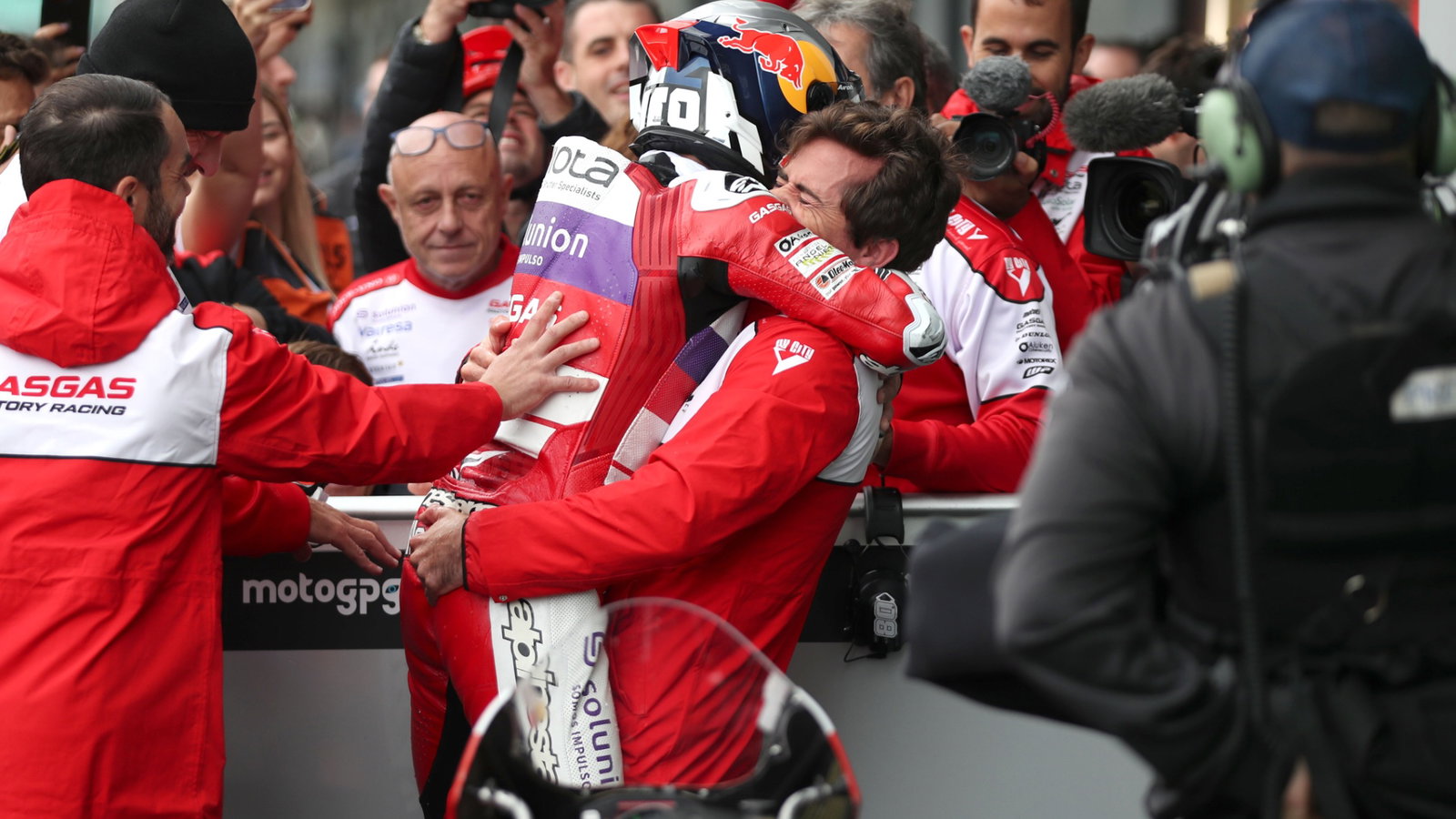 David Alonso, Moto3 race, British MotoGP, 6 August
