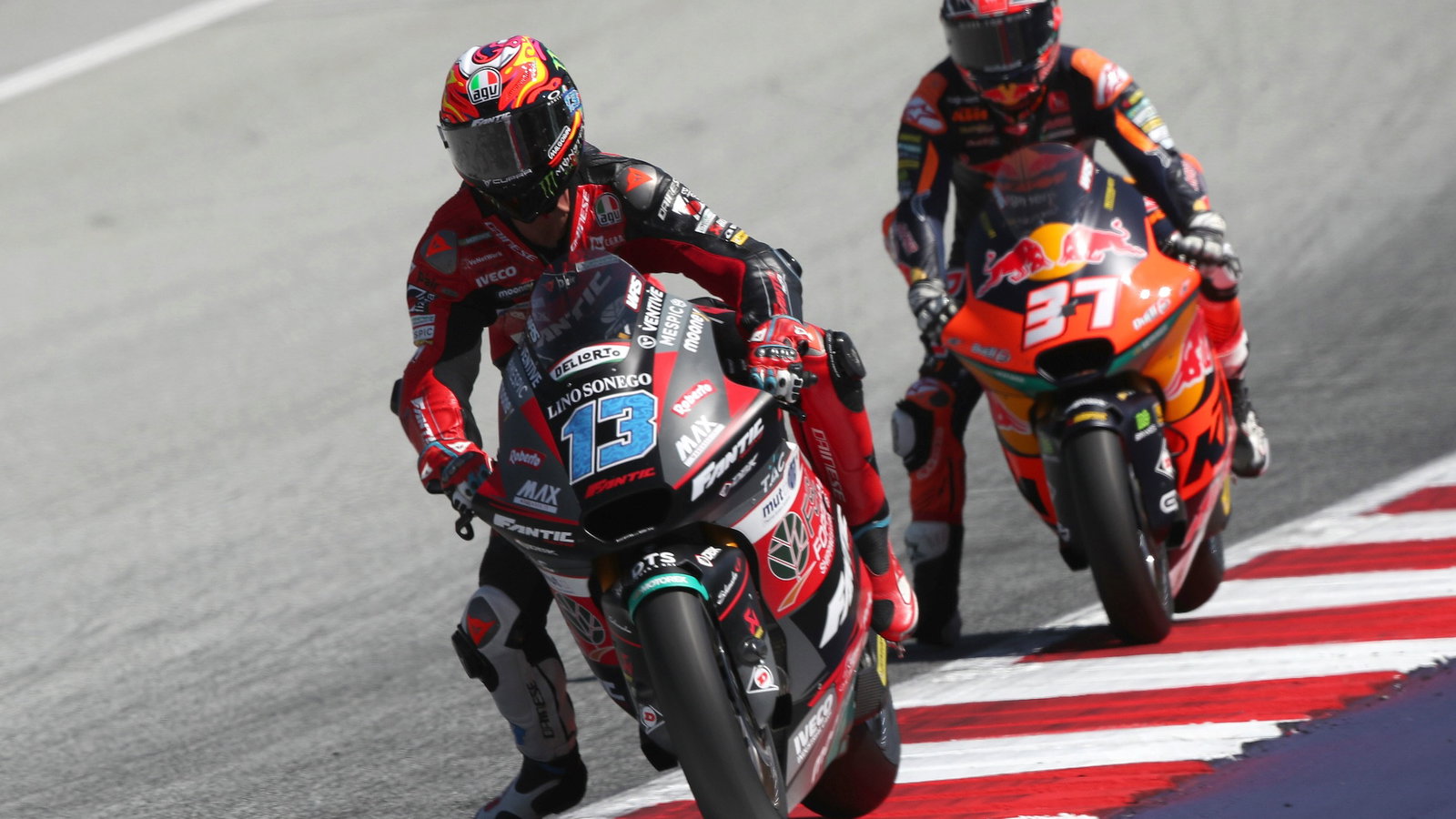 Celestino Vietti, Moto2 race, Austrian MotoGP, 20 August