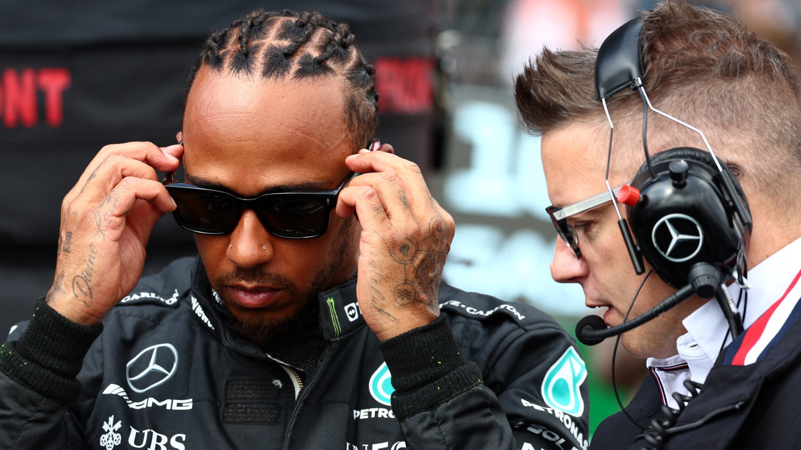 Lewis Hamilton (GBR) Mercedes AMG F1 on the grid. Formula 1 World Championship, Rd 14, Dutch Grand Prix, Zandvoort,