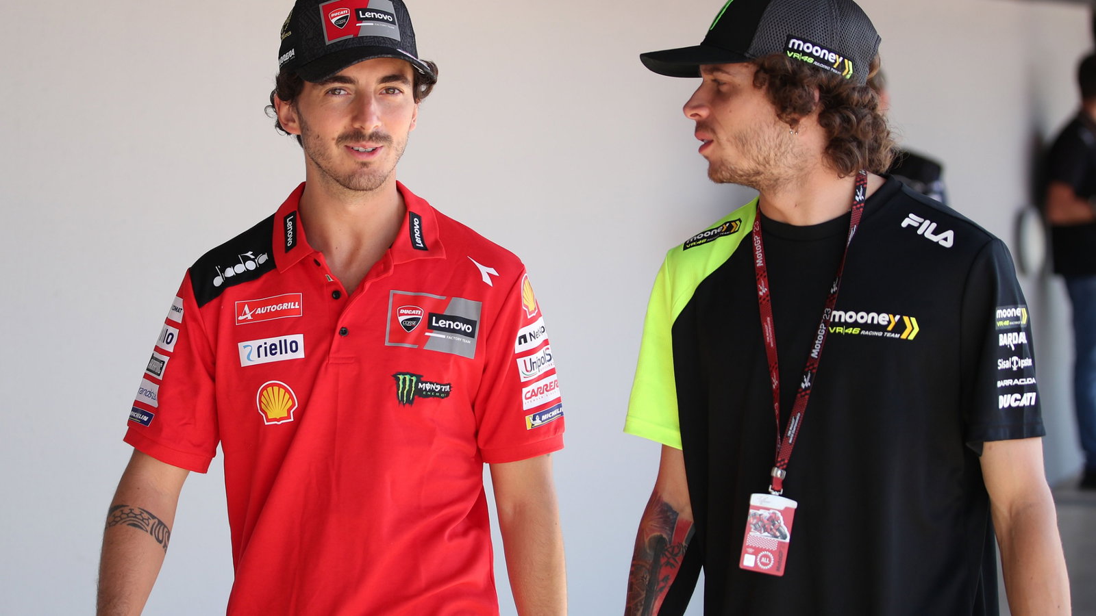 Francesco Bagnaia, Marco Bezzecchi Ducati MotoGP Catalunya 2023