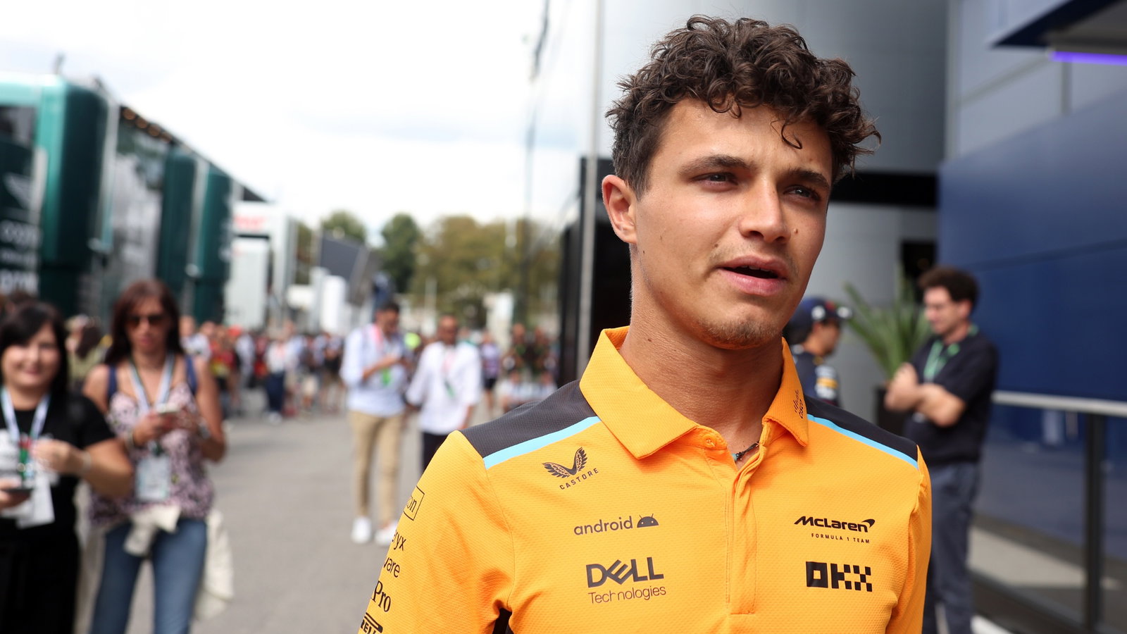 Lando Norris (GBR) McLaren. Formula 1 World Championship, Rd 15, Italian Grand Prix, Monza, Italy, Preparation Day.
-