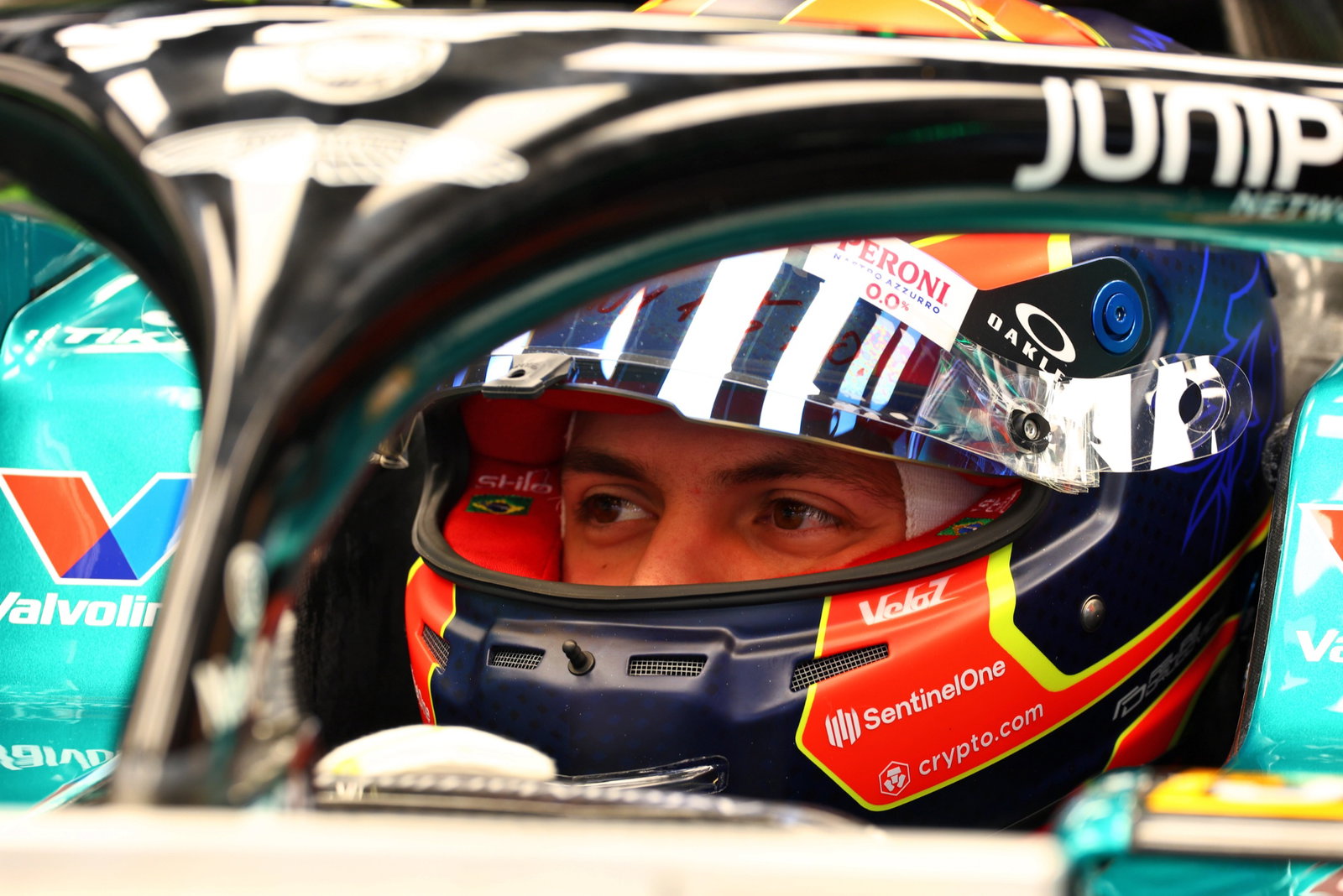 Felipe Drugovich (BRA) Aston Martin F1 Team AMR23, Reserve and Development Programme Driver. Formula 1 World Championship,