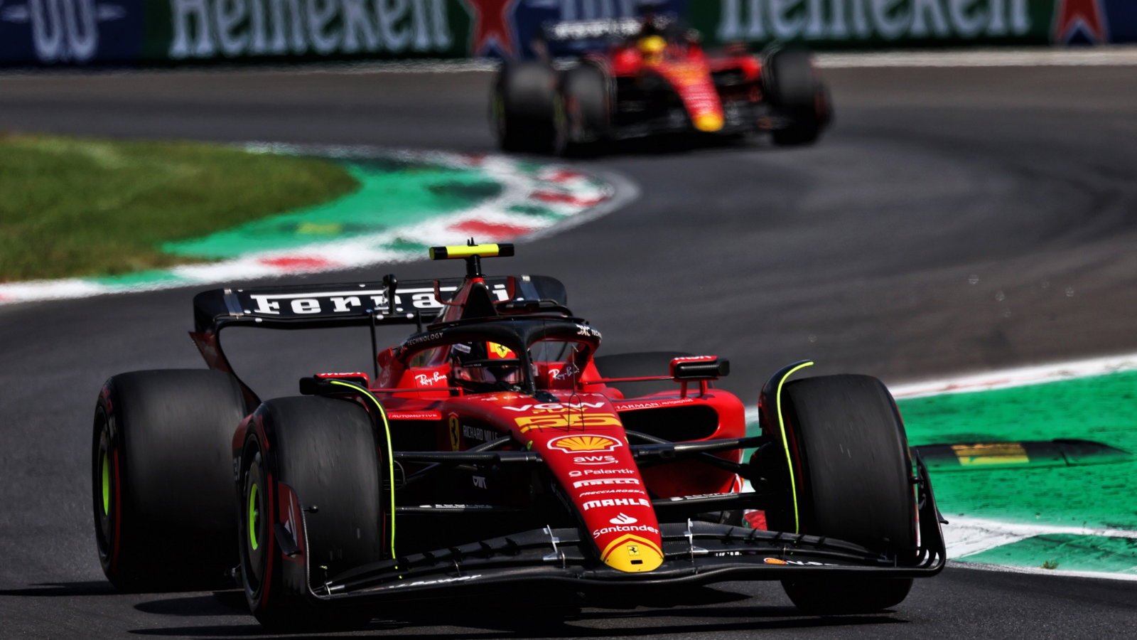 Carlos Sainz Jr (ESP) Ferrari SF-23. Formula 1 World Championship, Rd 15, Italian Grand Prix, Monza, Italy, Qualifying