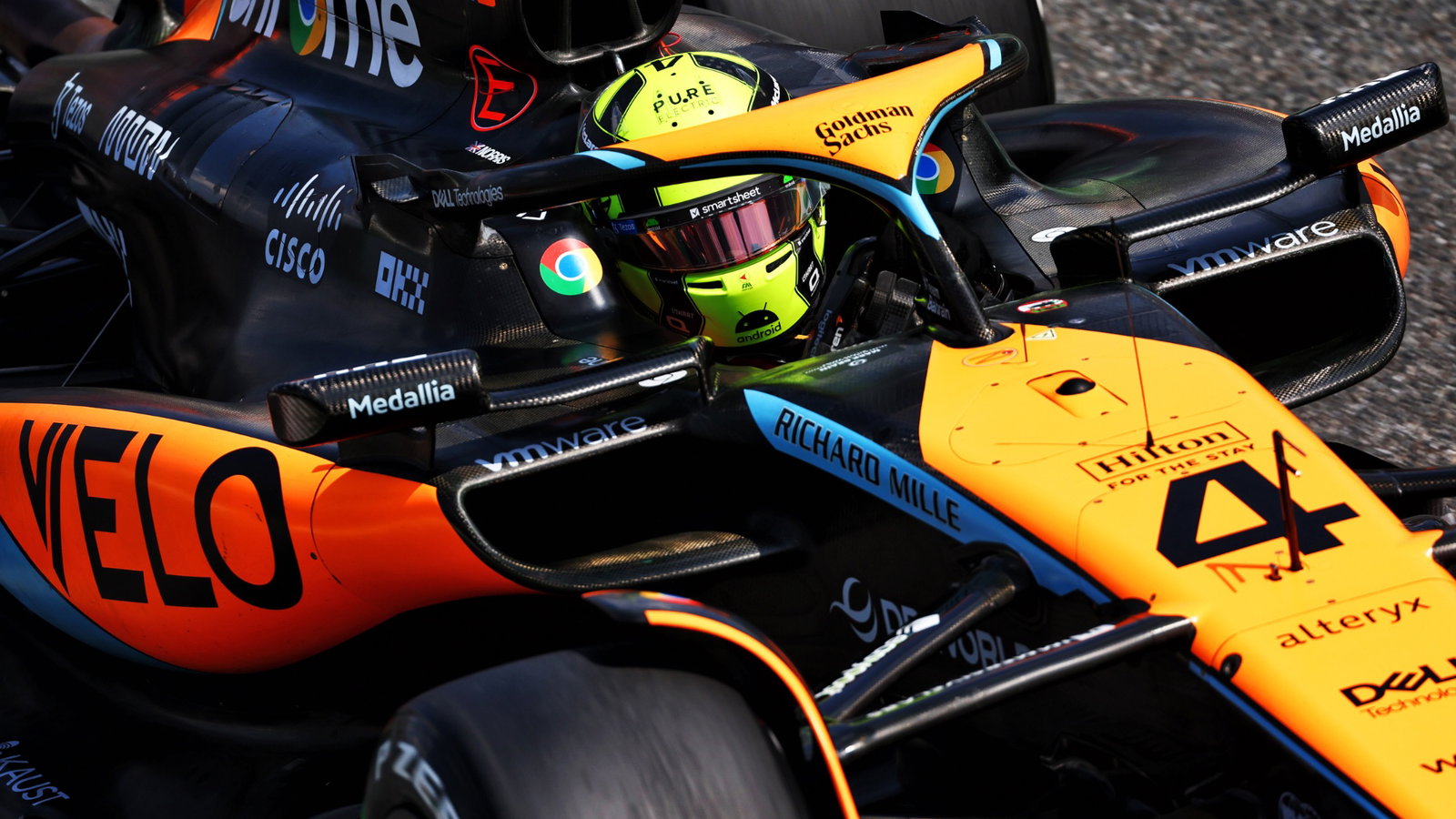 Lando Norris (GBR) McLaren MCL60. Formula 1 World Championship, Rd 15, Italian Grand Prix, Monza, Italy, Qualifying Day.
