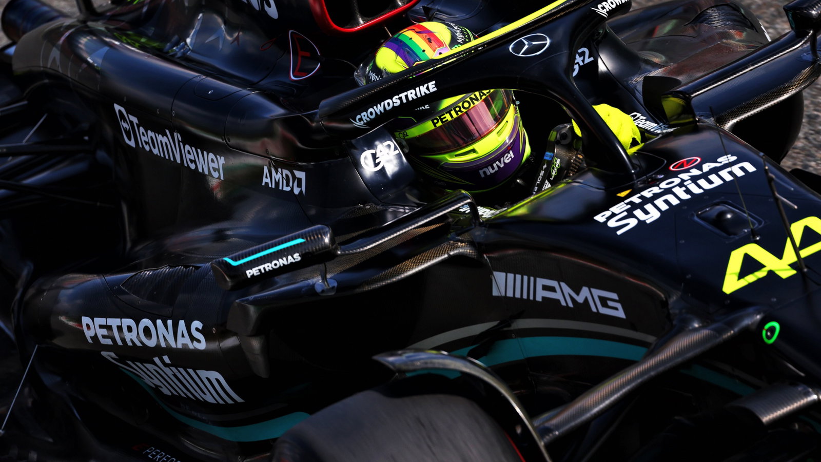 Lewis Hamilton (GBR) Mercedes AMG F1 W14. Formula 1 World Championship, Rd 15, Italian Grand Prix, Monza, Italy,