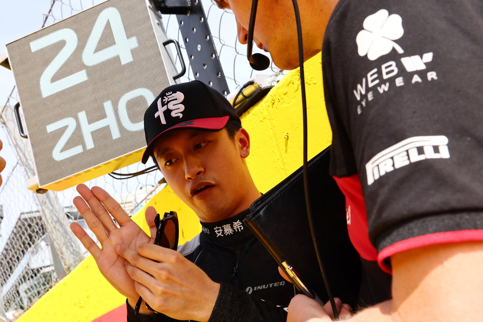 Zhou Guanyu (CHN) Alfa Romeo F1 Team on the grid. Formula 1 World Championship, Rd 15, Italian Grand Prix, Monza, Italy,