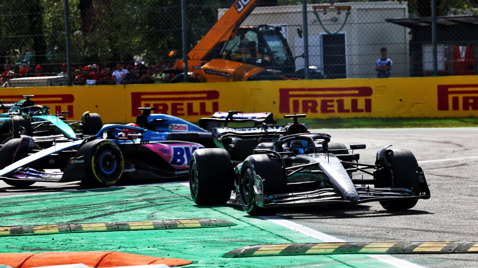 George Russell (GBR) Mercedes AMG F