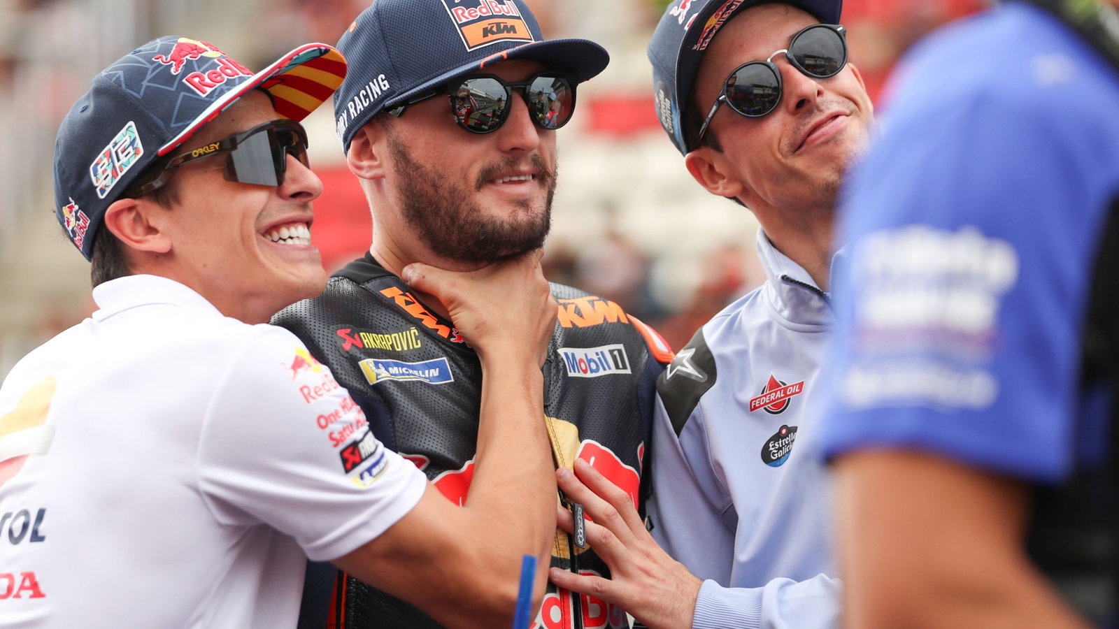 Marc Marquez, Jack Miller, Alex Marquez, MotoGP, Catalunya MotoGP, 3 September