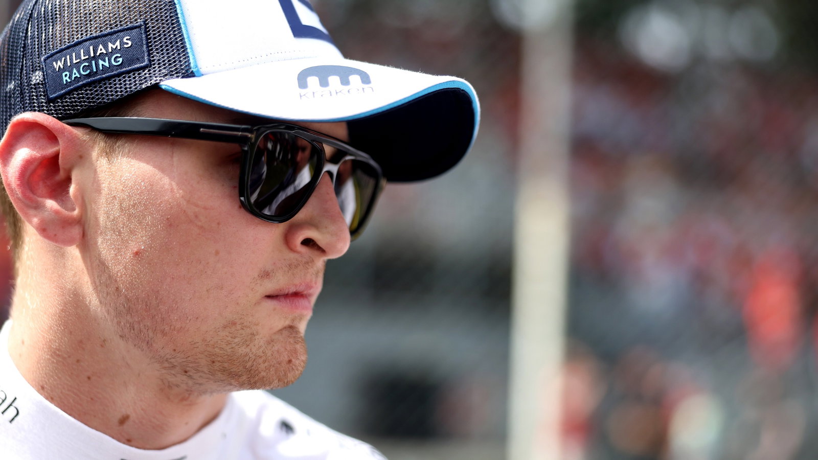 Logan Sargeant (USA) Williams Racing on the grid. Formula 1 World Championship, Rd 15, Italian Grand Prix, Monza, Italy,